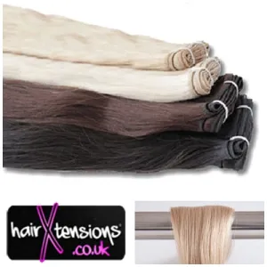 #16 Ash Blonde 20" Remy Weft Hair Extensions