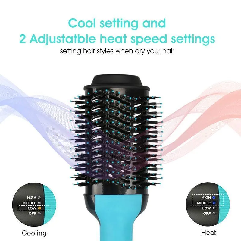 3 IN 1 ONE-STEP HAIR DRYER VOLUMIZER HOT HAIR BRUSH