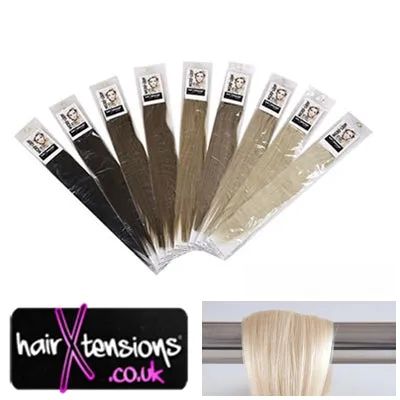 #60 Platinum Blonde - 25 Strands Micro-Loop 20" Remy Hair Extensions