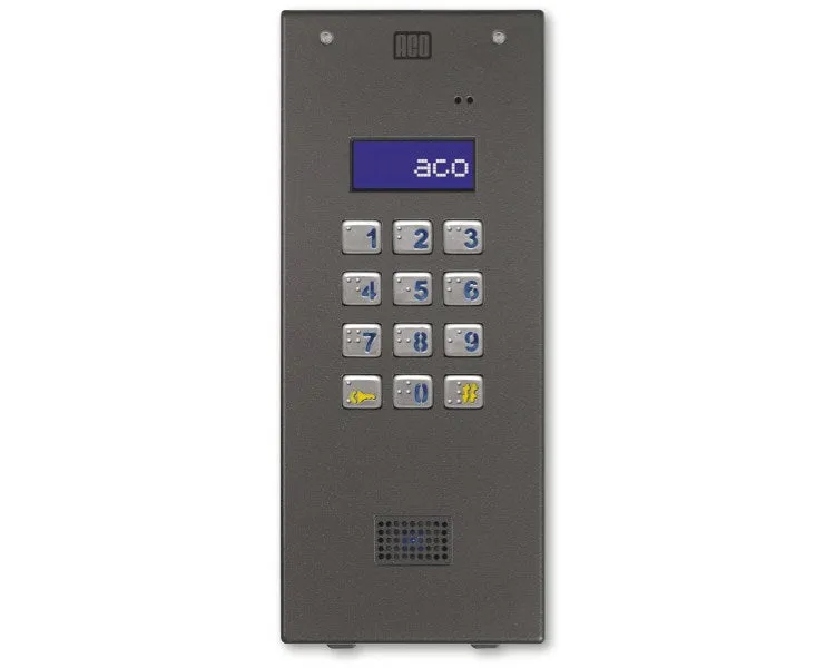 Aco Cdnp7accs St Intercom Control Panel Lcd Heater. Rfid Slave