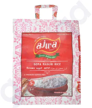 AJWA SONA MASURI RICE 5 KG