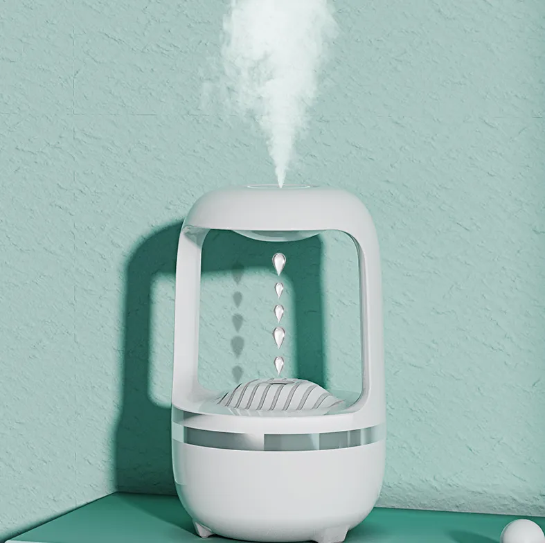 Anti-Gravity Humidifier Water Drop Backflow Feature