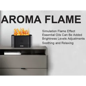 Aroma Flame Humidifier & Essential Oils