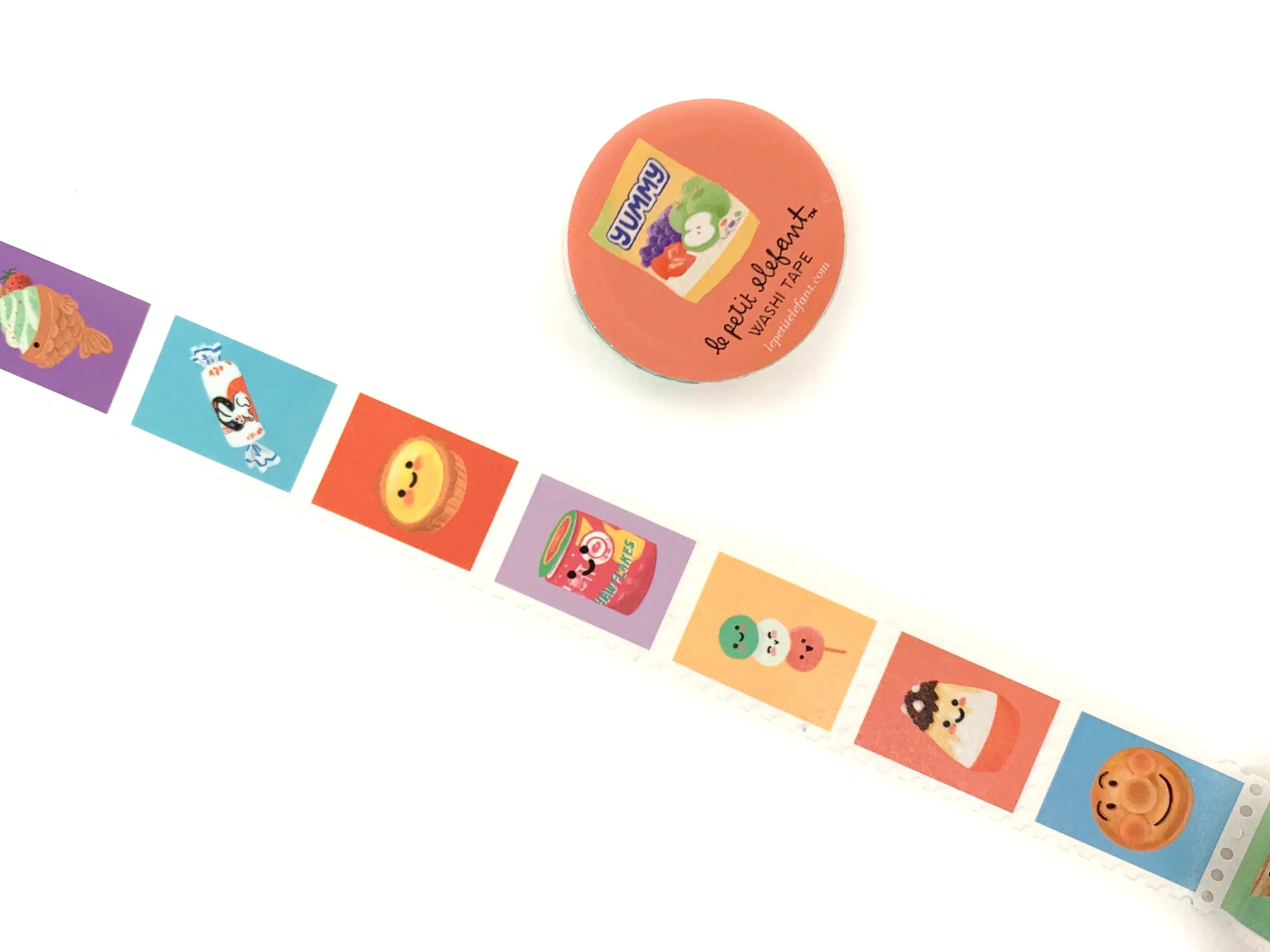 Asian Desserts Stamp Washi Tape