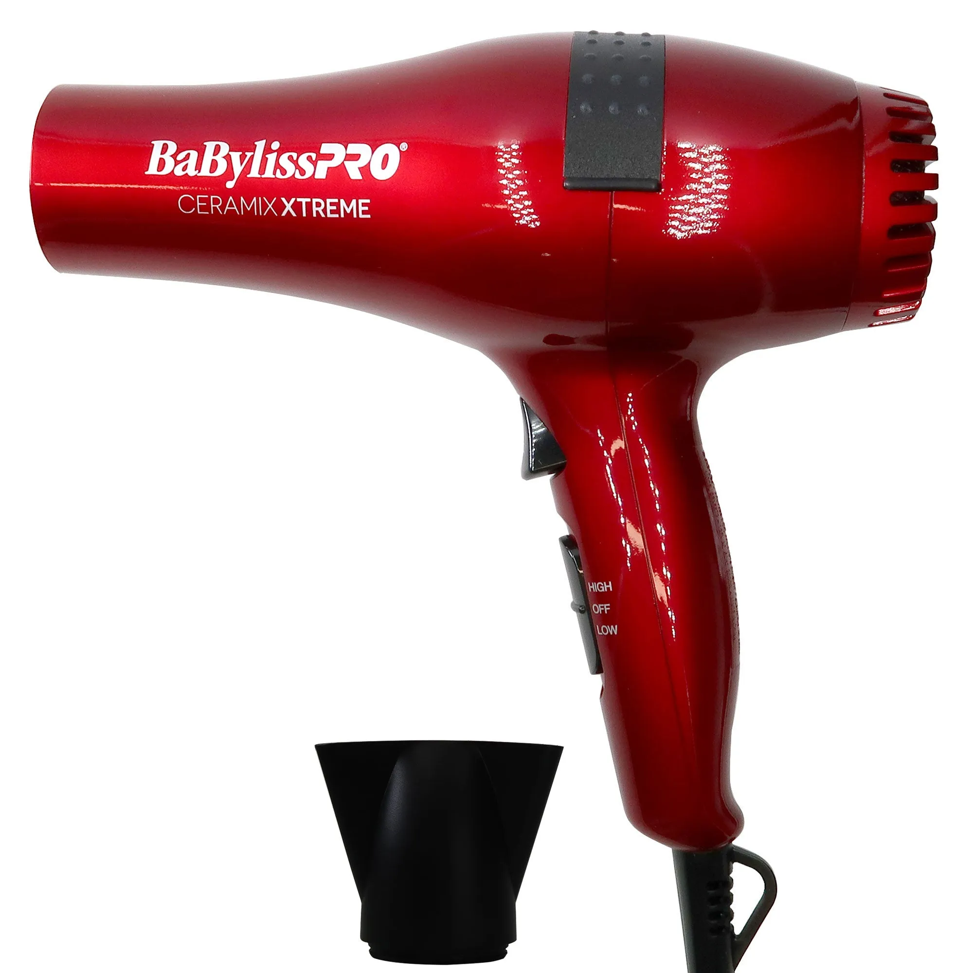 BaByliss Pro Ceramic Xtreme Limeted Edition Styling Set Dryer & 1" Straightening Iron CEPP1N with Limided Edition LO-PRO FX Cordless Clipper (Van Da' Goat) FX825RI and Neck Brush