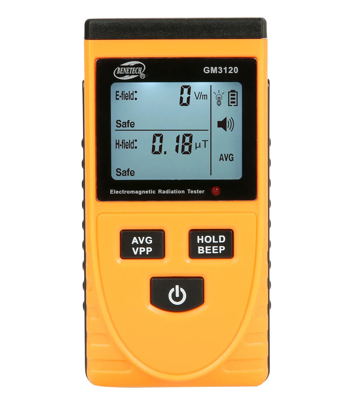 Benetech GM3120 Electromagnetic Radiation Tester Detector Measuring Instrument Dual Phone Monitoring with LCD Display