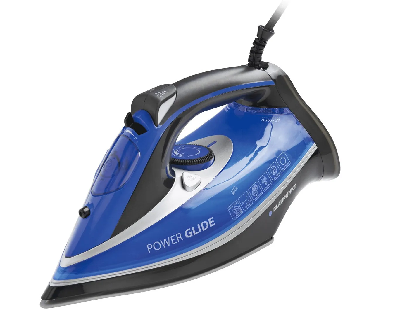 Blaupunkt Hsi401 Iron Steam Iron Stainless Steel Soleplate 2600 W Blue, White