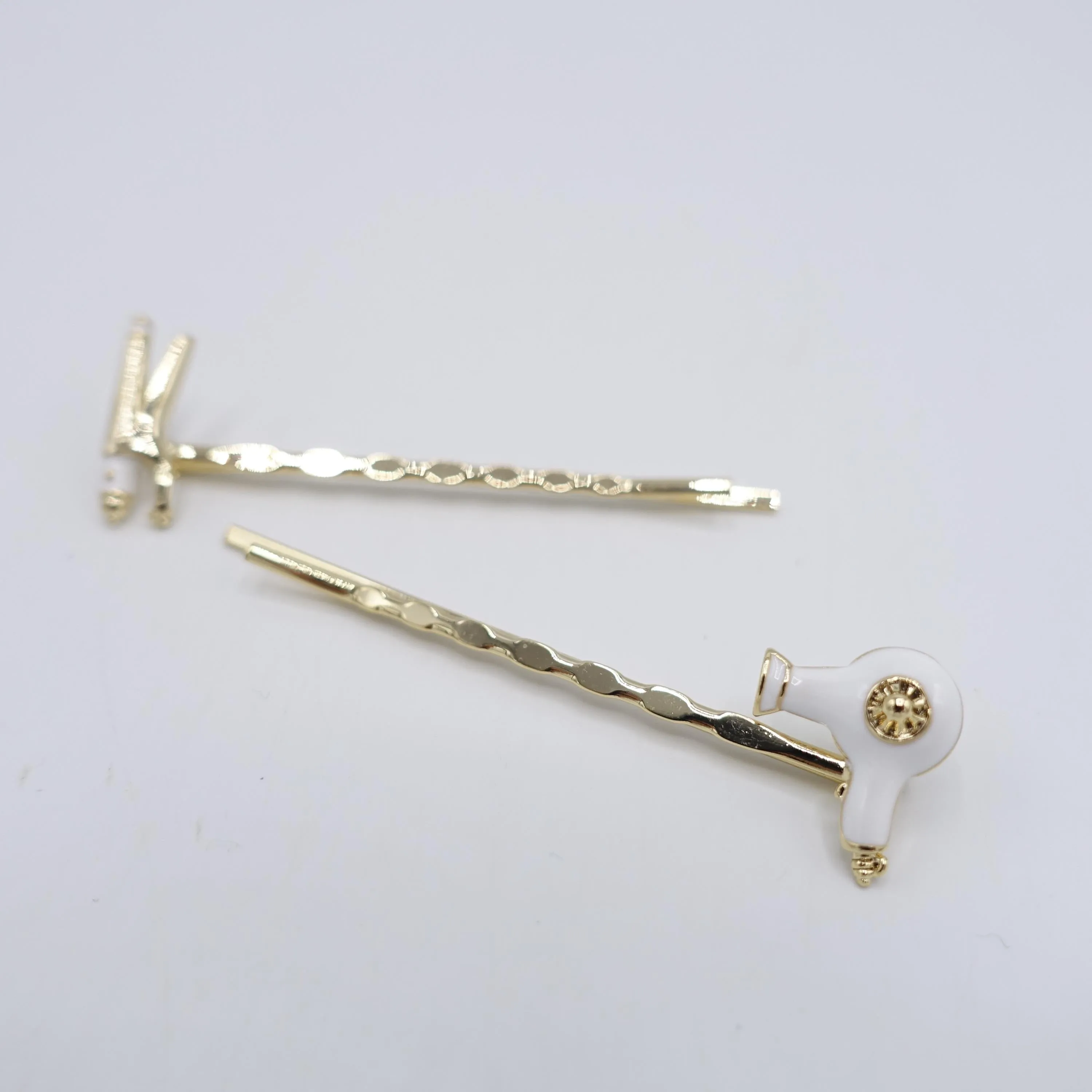 bow bobby pin, hair dryer bobby pin, cute bobby pin set