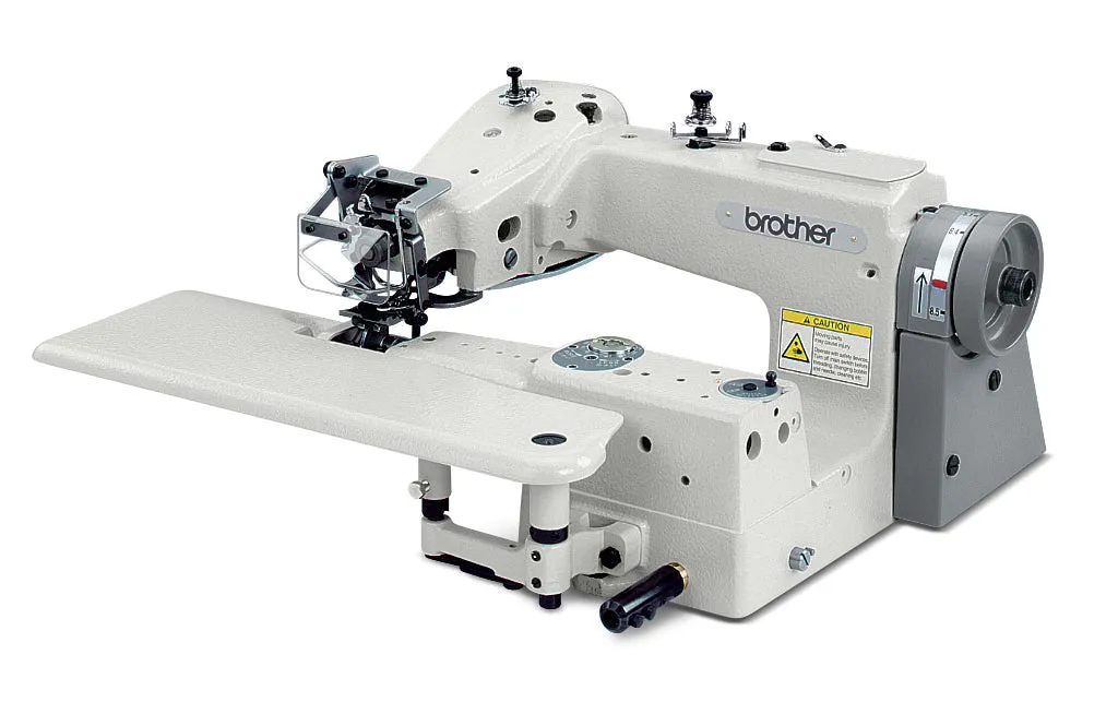 BROTHER JC-9380 Blind Stitch With Differential Feed Machine Complete Set With Servo Motor ,    Synchronizer ,Table , Stand and Castor Wheels