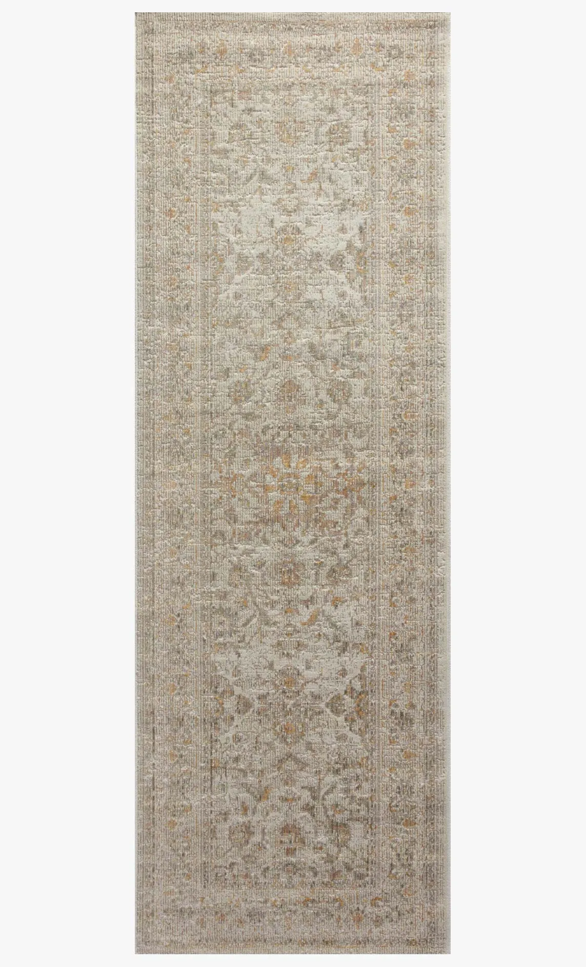 Chris Loves Julia x Loloi - Rosemarie Collection - Traditional Power Loomed Rug in Ivory & Natural (ROE-02)