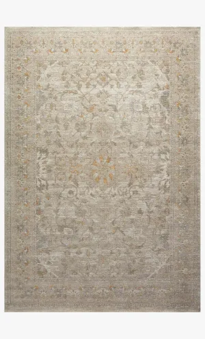 Chris Loves Julia x Loloi - Rosemarie Collection - Traditional Power Loomed Rug in Ivory & Natural (ROE-02)