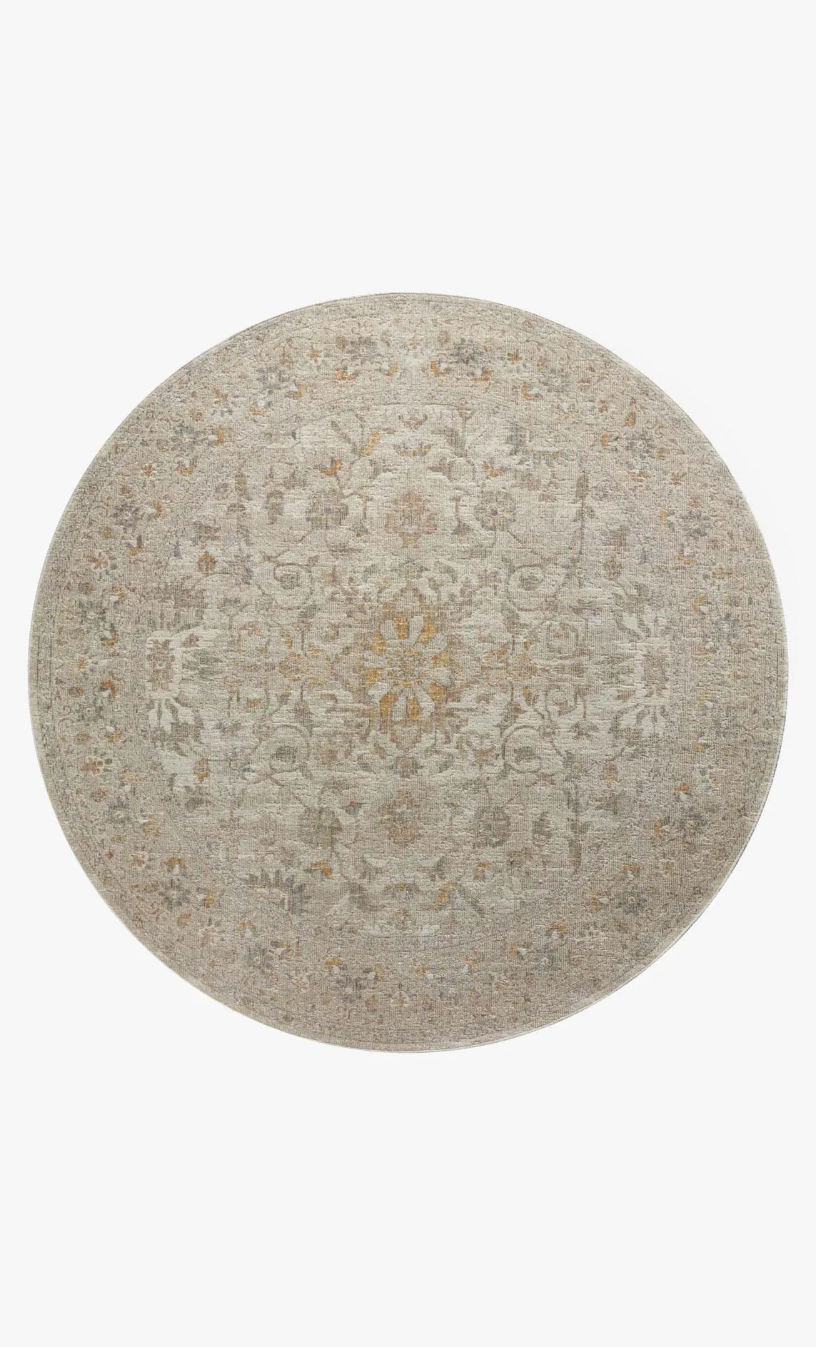 Chris Loves Julia x Loloi - Rosemarie Collection - Traditional Power Loomed Rug in Ivory & Natural (ROE-02)