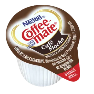 Coffee-Mate Cafe Mocha Liquid Coffee Creamer Singles 50ct