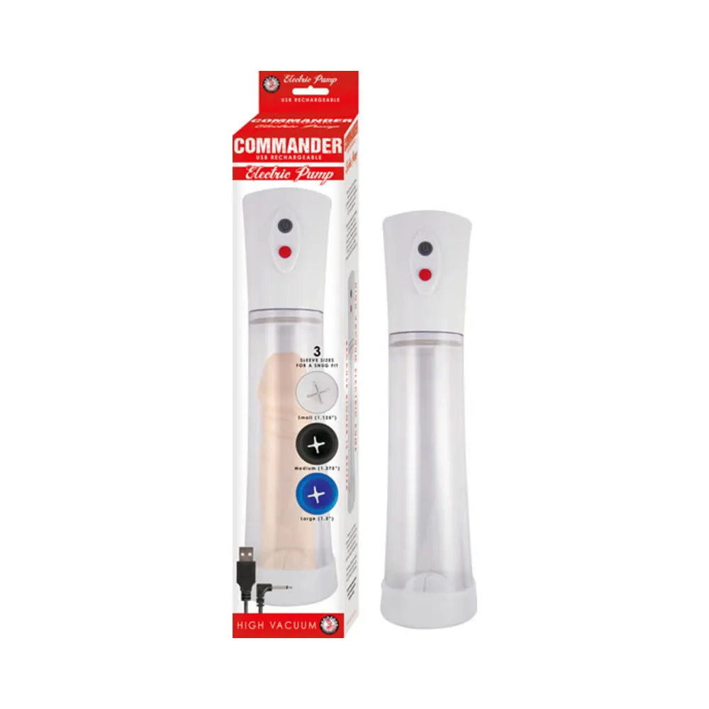 Commander Electric Pump Red