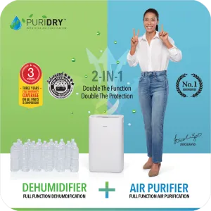 Corp - Dehumidifier   Air Purifier The 2-In-1 ND25.5