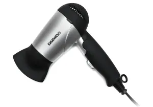 Daewoo Folding Travel Hair Dryer w/Air Concentrator 1200 Watts DHD5031