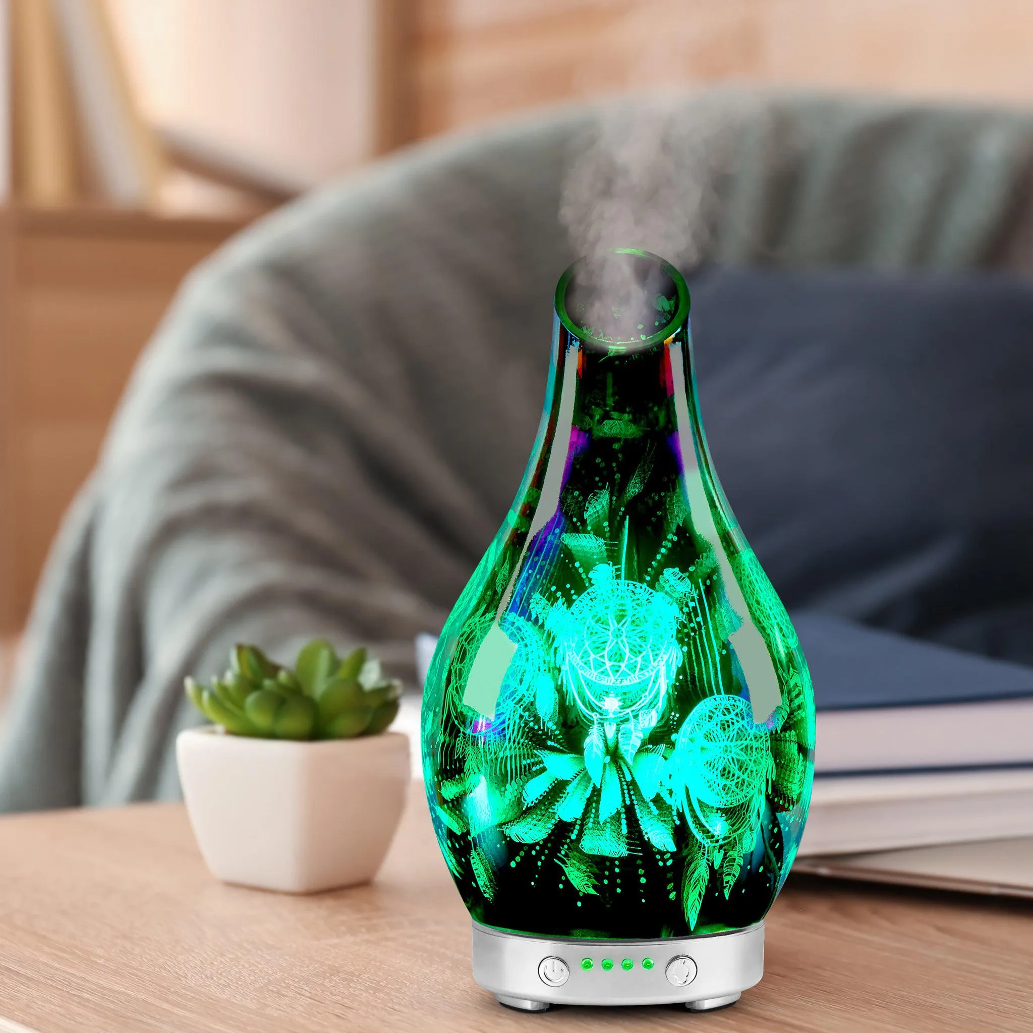 Desire Dreamcatcher Colour Changing Oil Diffuser Aroma Humidifier