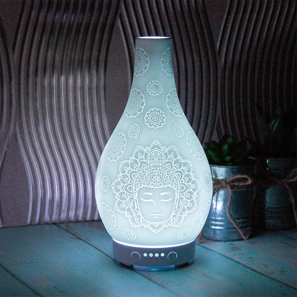 Desire White Buddha Colour Changing Oil Diffuser Aroma Humidifier Lamp