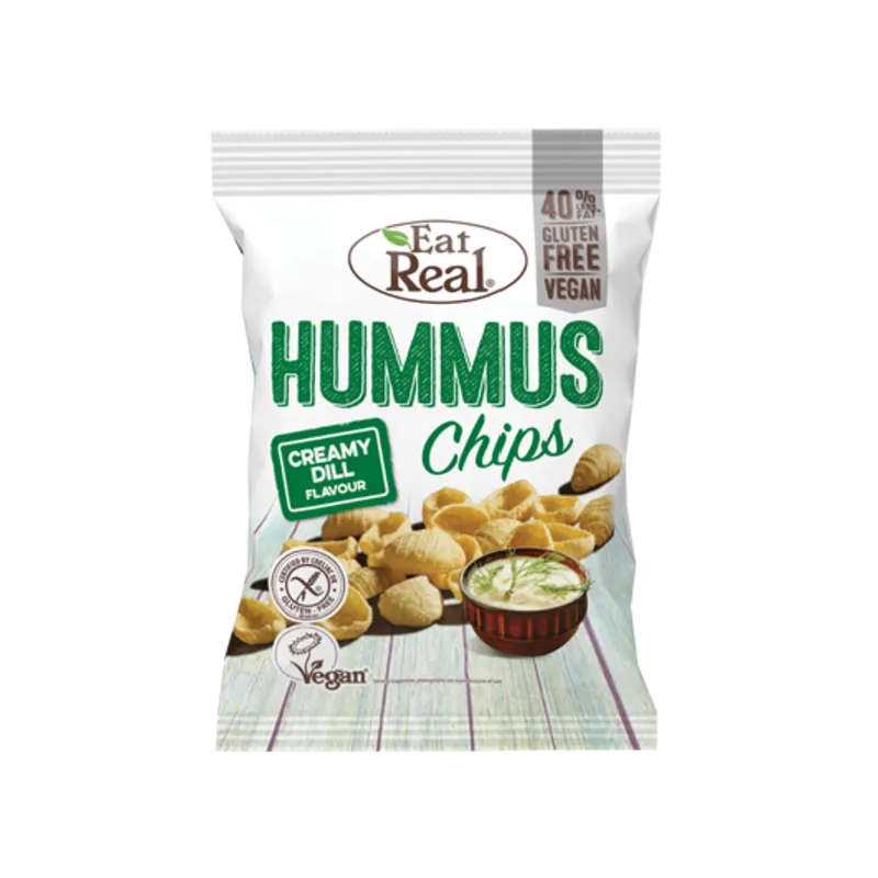 EAT REAL Hummus Creamy Dill Chips 135g