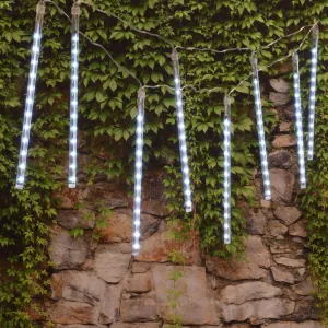 Electric LED Meteor Lights with 8 Cascading Light Tubes