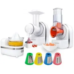 Esperanza Ekm027 Electric Grater/Spiralizer Plastic White