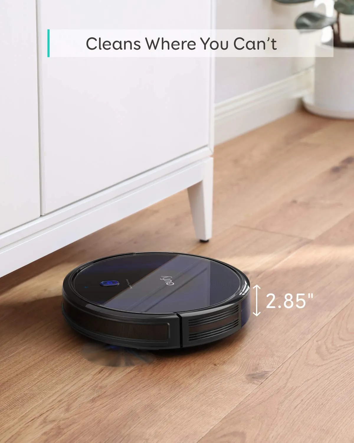 Eufy [BoostIQ] RoboVac 15C MAX, Wi-Fi Connected Robot Vacuum Cleaner, Super-Thin, 2000Pa Suction, Quiet, Self-Charging Robotic Vacuum Cleaner, Cleans Hard Floors to Medium-Pile Carpets