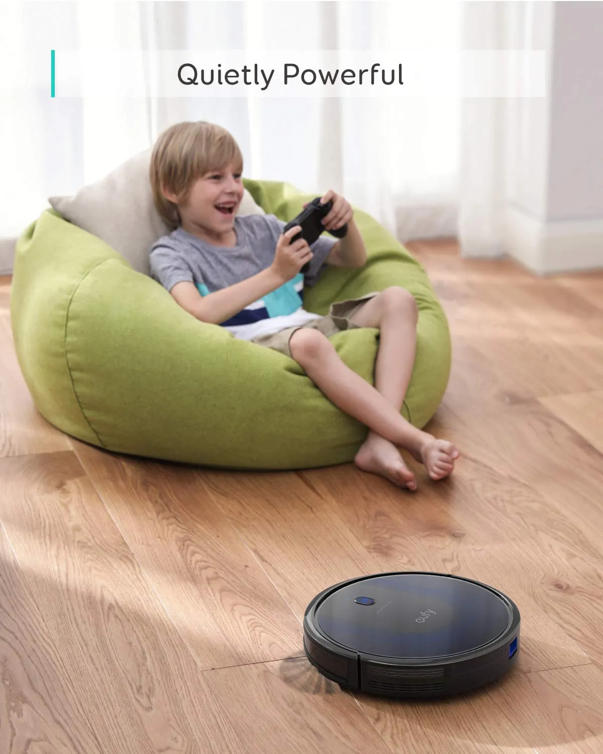 Eufy [BoostIQ] RoboVac 15C MAX, Wi-Fi Connected Robot Vacuum Cleaner, Super-Thin, 2000Pa Suction, Quiet, Self-Charging Robotic Vacuum Cleaner, Cleans Hard Floors to Medium-Pile Carpets