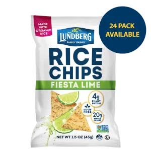 Fiesta Lime Rice Chips - Single-Serve