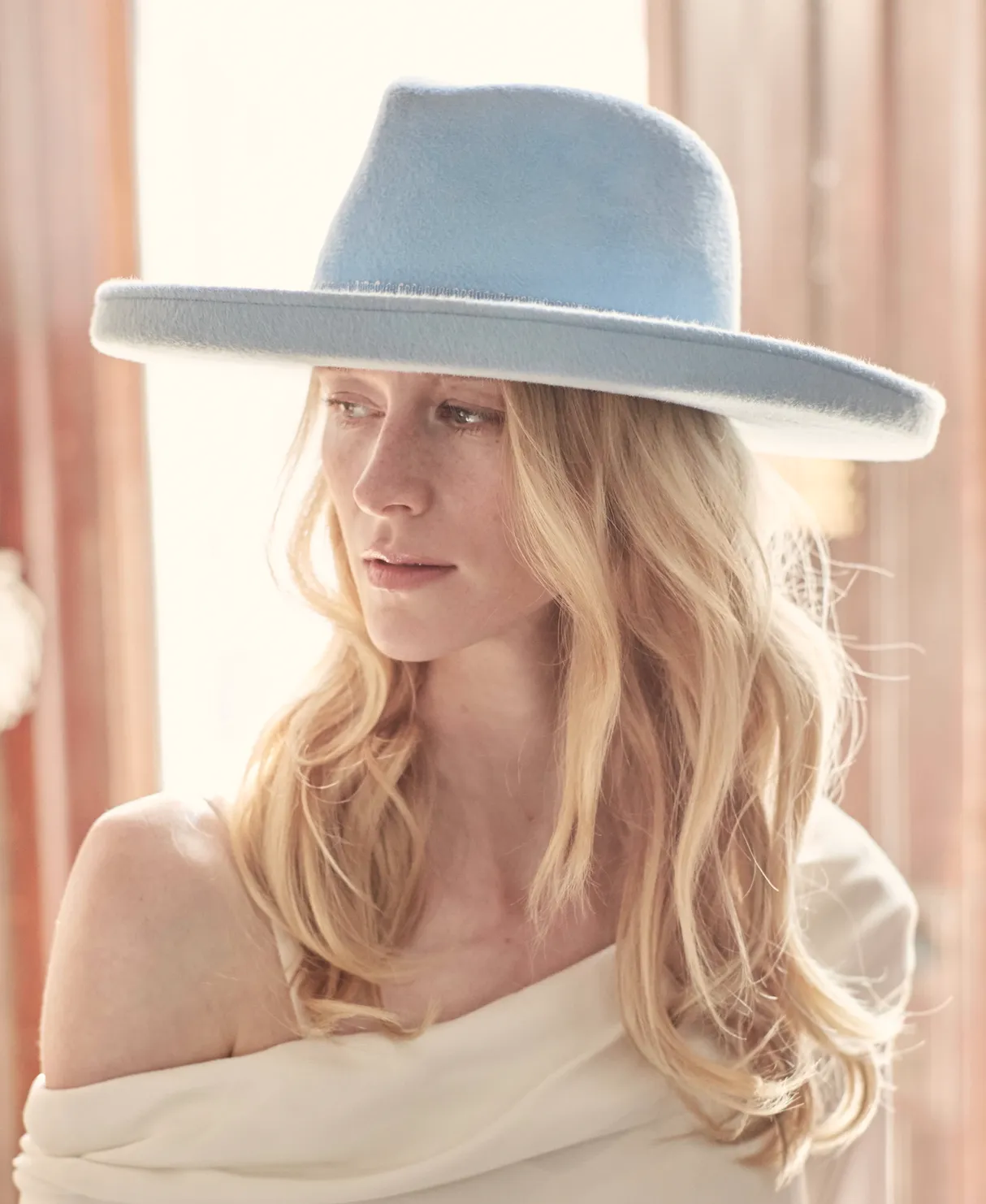 Freddie Bridal Fedora