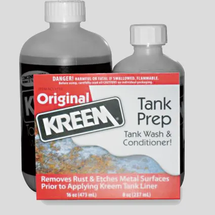 Fuel Tank Prep, Kreem