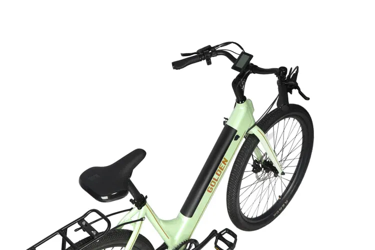 Golden Accelera Step Through E-bike Minty