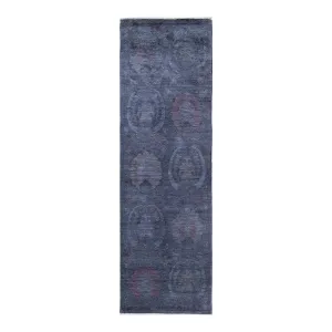 Grey Samsara Wool Rug - 2'6" x 8'2"