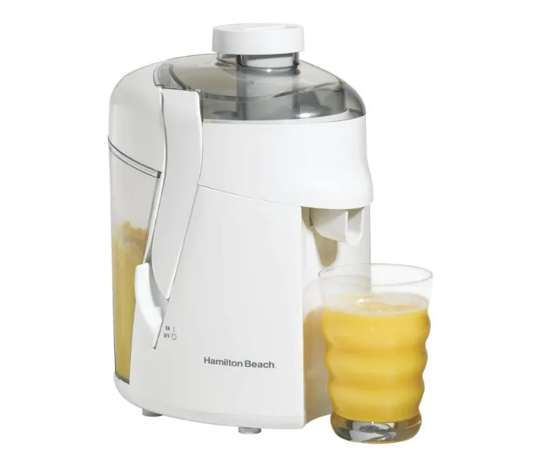 Hamilton Beach HealthSmart Juice Extractor Durable 350-Watt Electric Juicer HAM67800