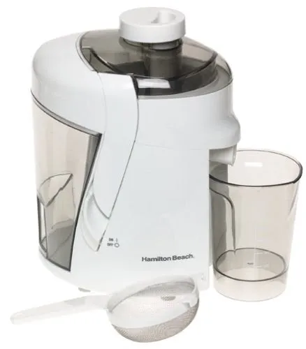 Hamilton Beach HealthSmart Juice Extractor Durable 350-Watt Electric Juicer HAM67800