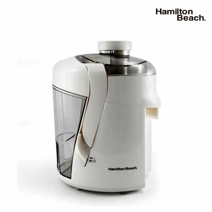 Hamilton Beach HealthSmart Juice Extractor Durable 350-Watt Electric Juicer HAM67800