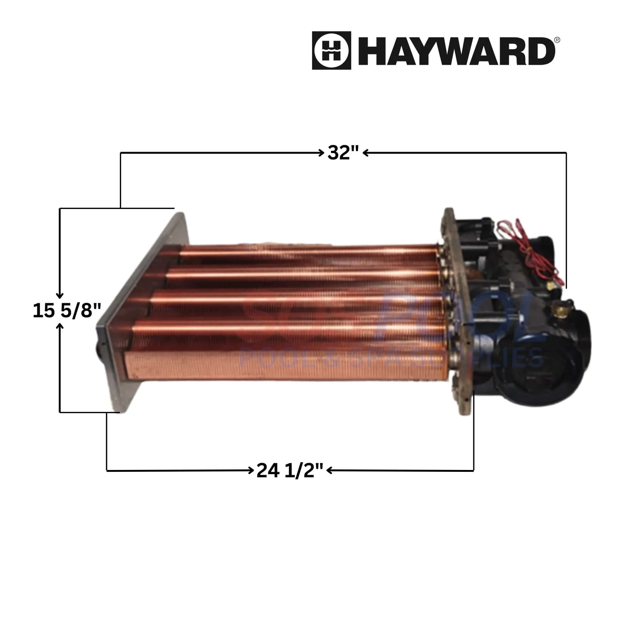 Hayward Heat Exchanger Assembly For H350FD Heaters | FDXLHXA1350