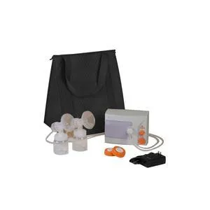 Hygeia Q Breast Pump with Deluxe Tote, PAS Personal Accessory Set and Power Supply