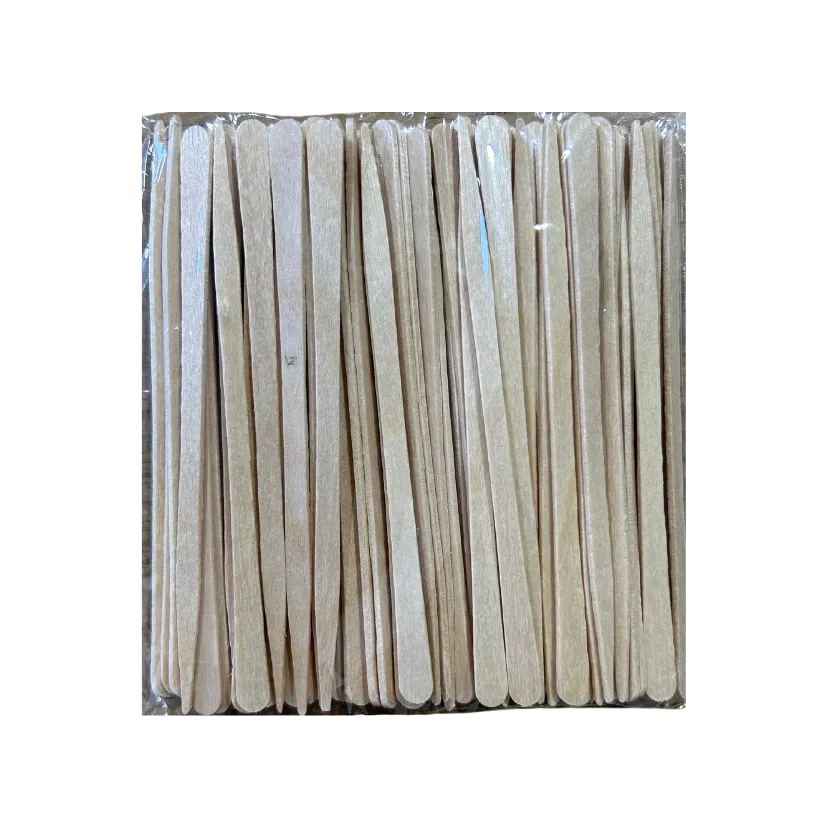 InLei® - SPATY WAX - Wooden Spatulas with Thin Tip (100pcs)