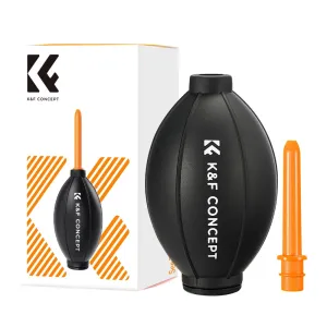 K&F Concept Air Dust Blower Lens and DSLR Mirrorless Camera Cleaner with Long Nozzle Design