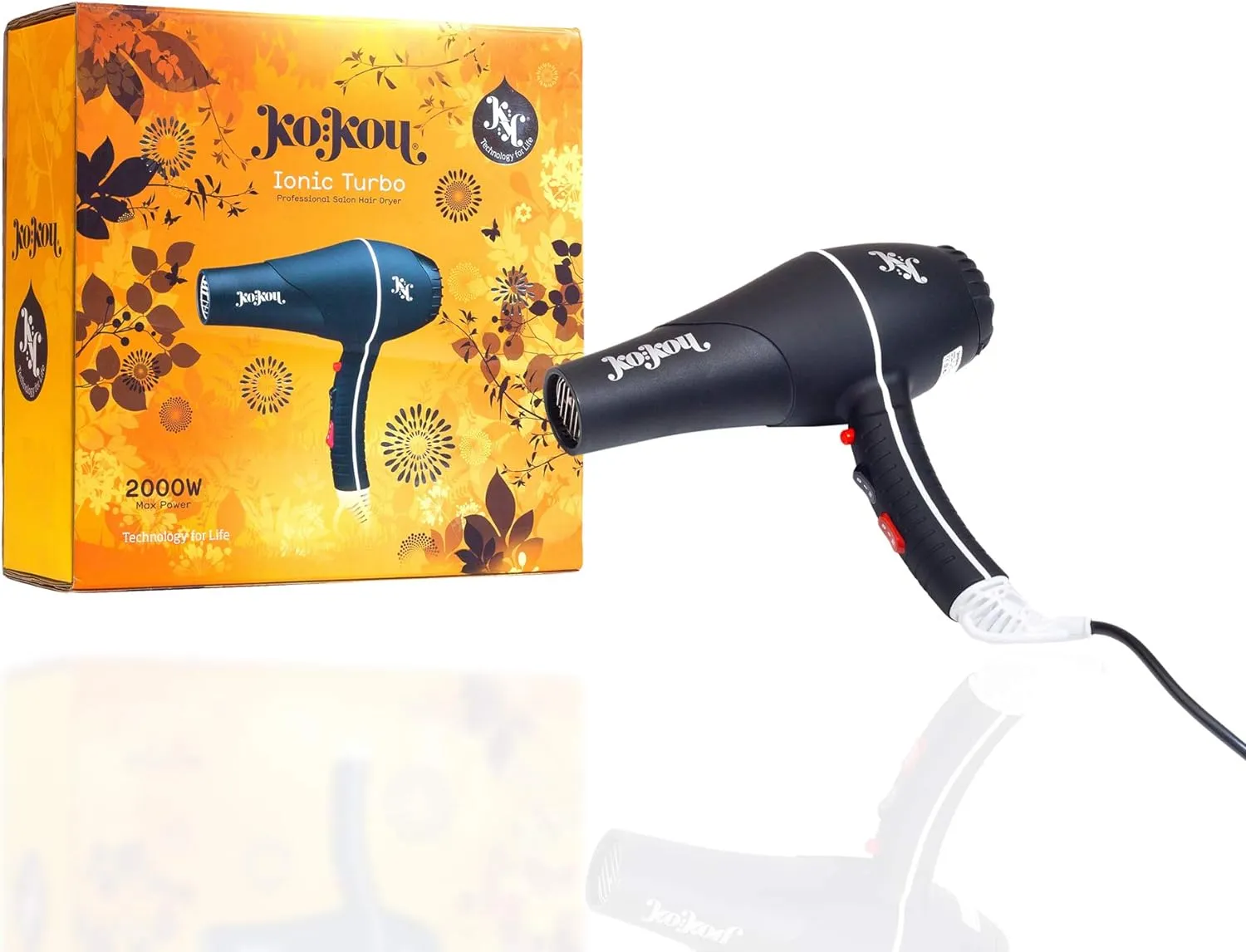 Kokou - Ionic Turbo - Professional Hair Dryer - 2000W