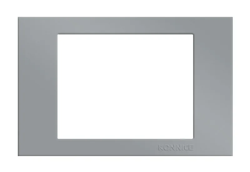 Light Silver Electric Wall Cover Frame