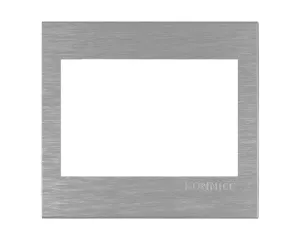 Light Silver Frame Liner Electric Wall Cover