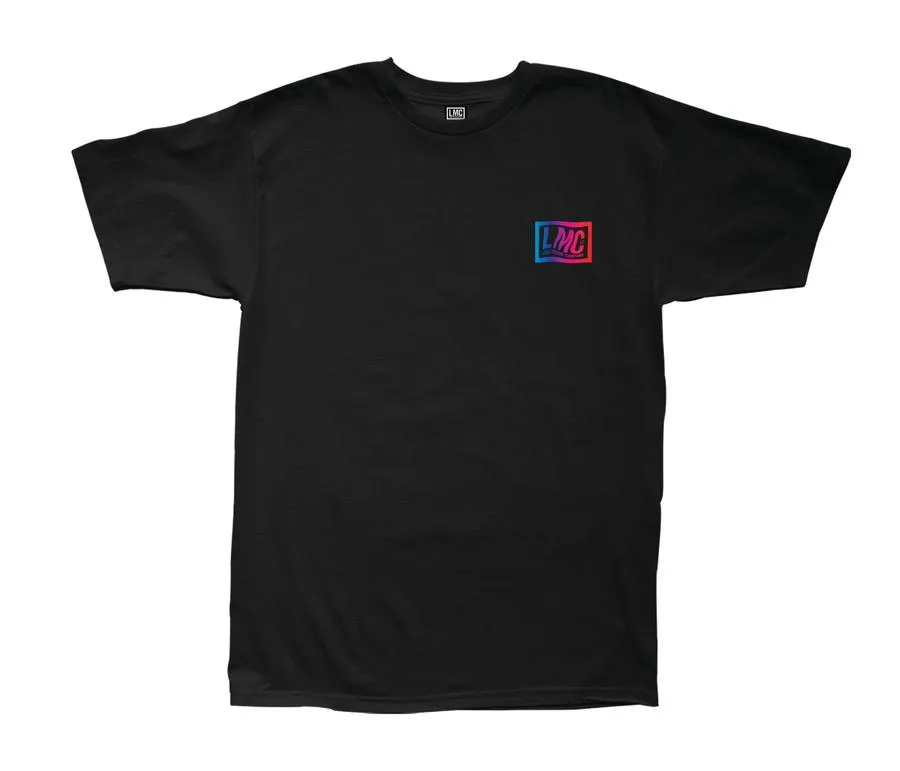 LOSER MACHINE PSYCHED STOCK TEE BLACK