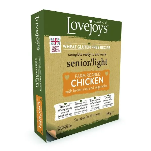 Lovejoys 395g Chicken Senior/Light Wet Dog Food