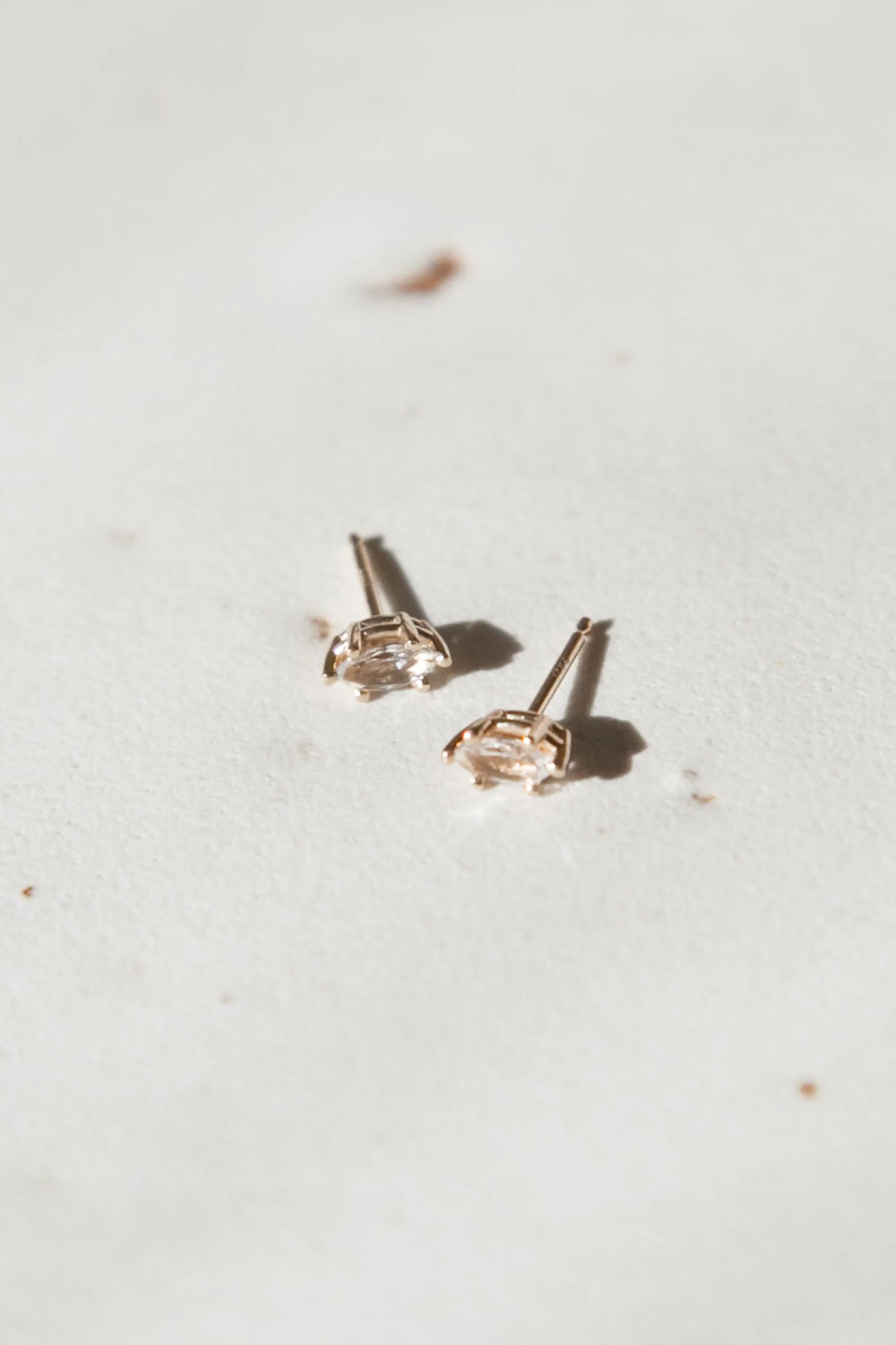 Marquise Diamond Studs