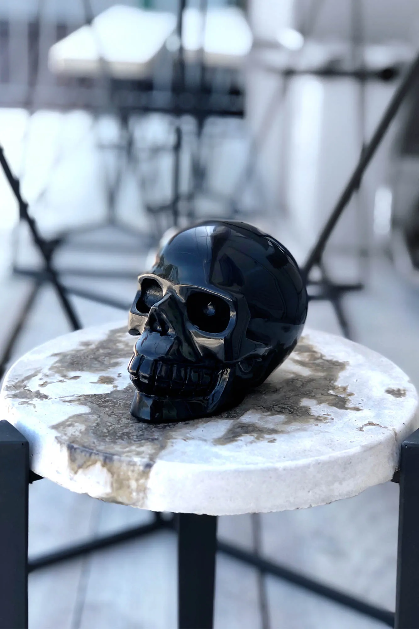 Obsidian Skull