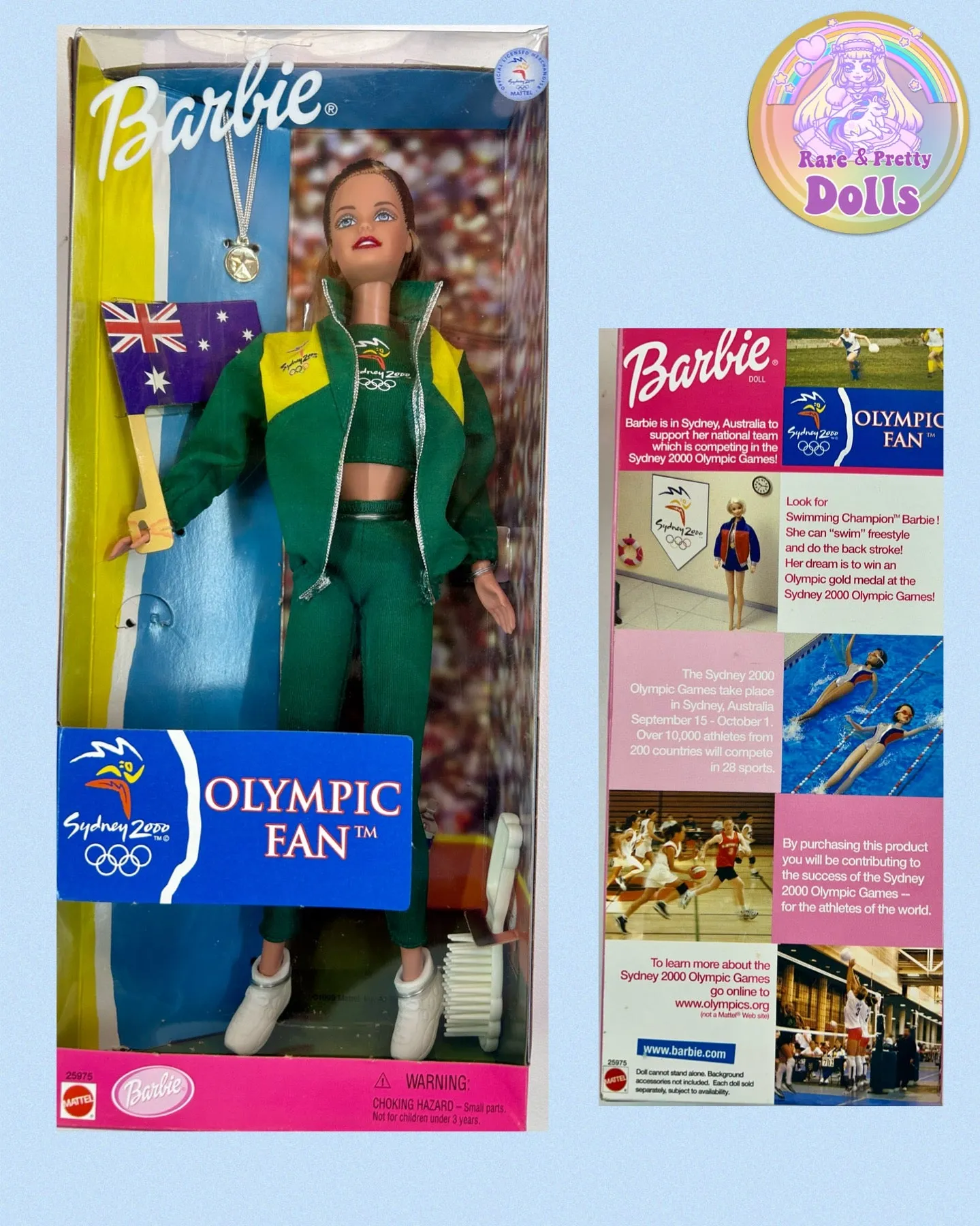 Olympic Fan Barbie