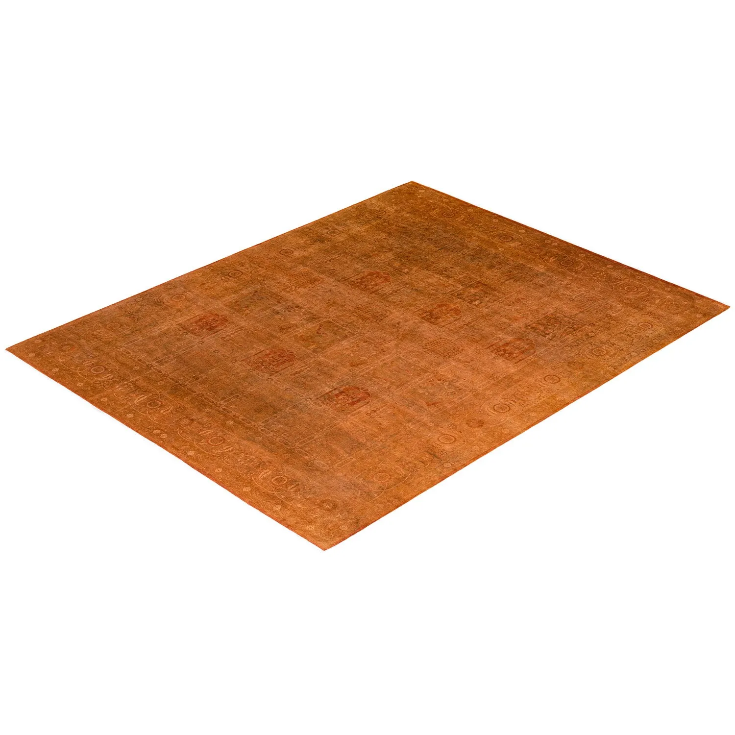 Orange Samsara Wool Rug - 8'2" x 10'5"