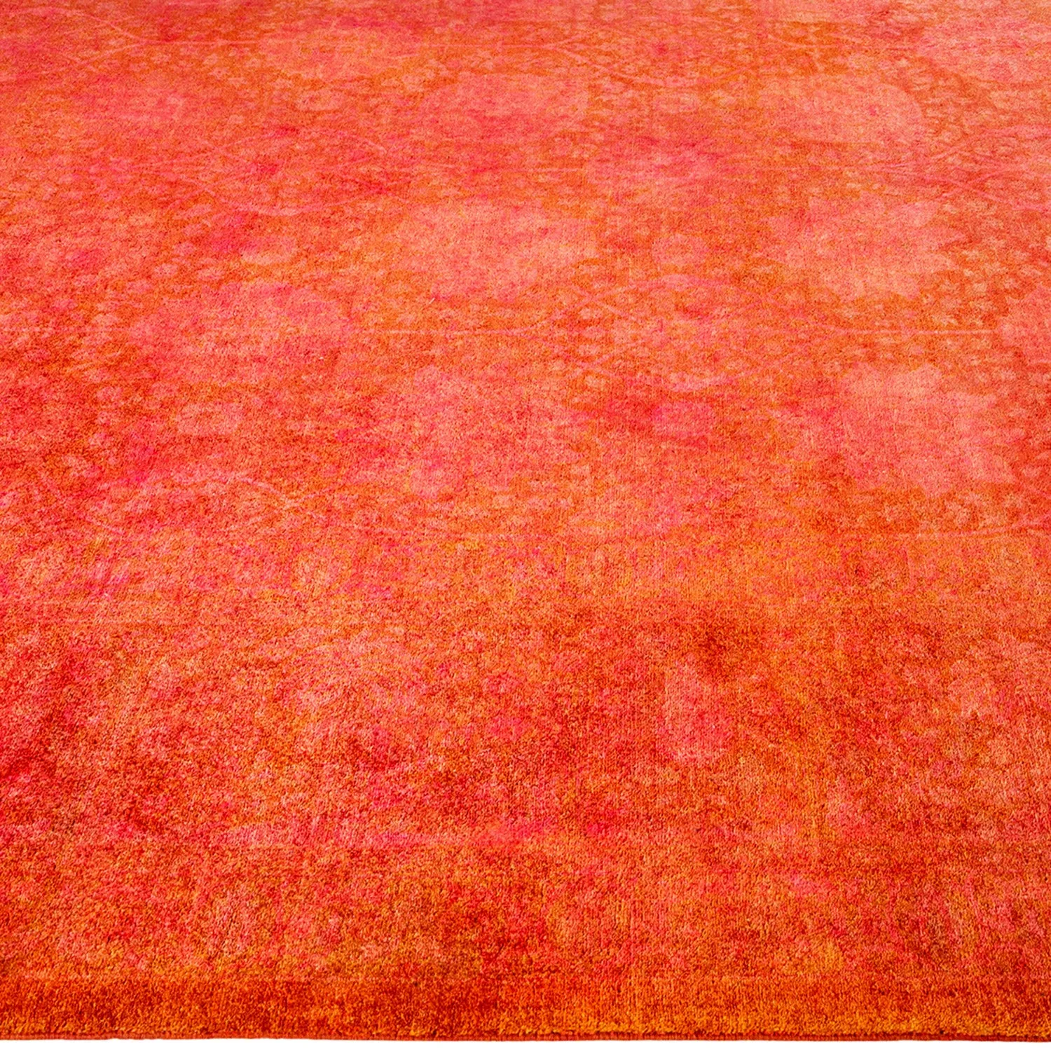 Orange Samsara Wool Rug - 9'1" x 12'1"