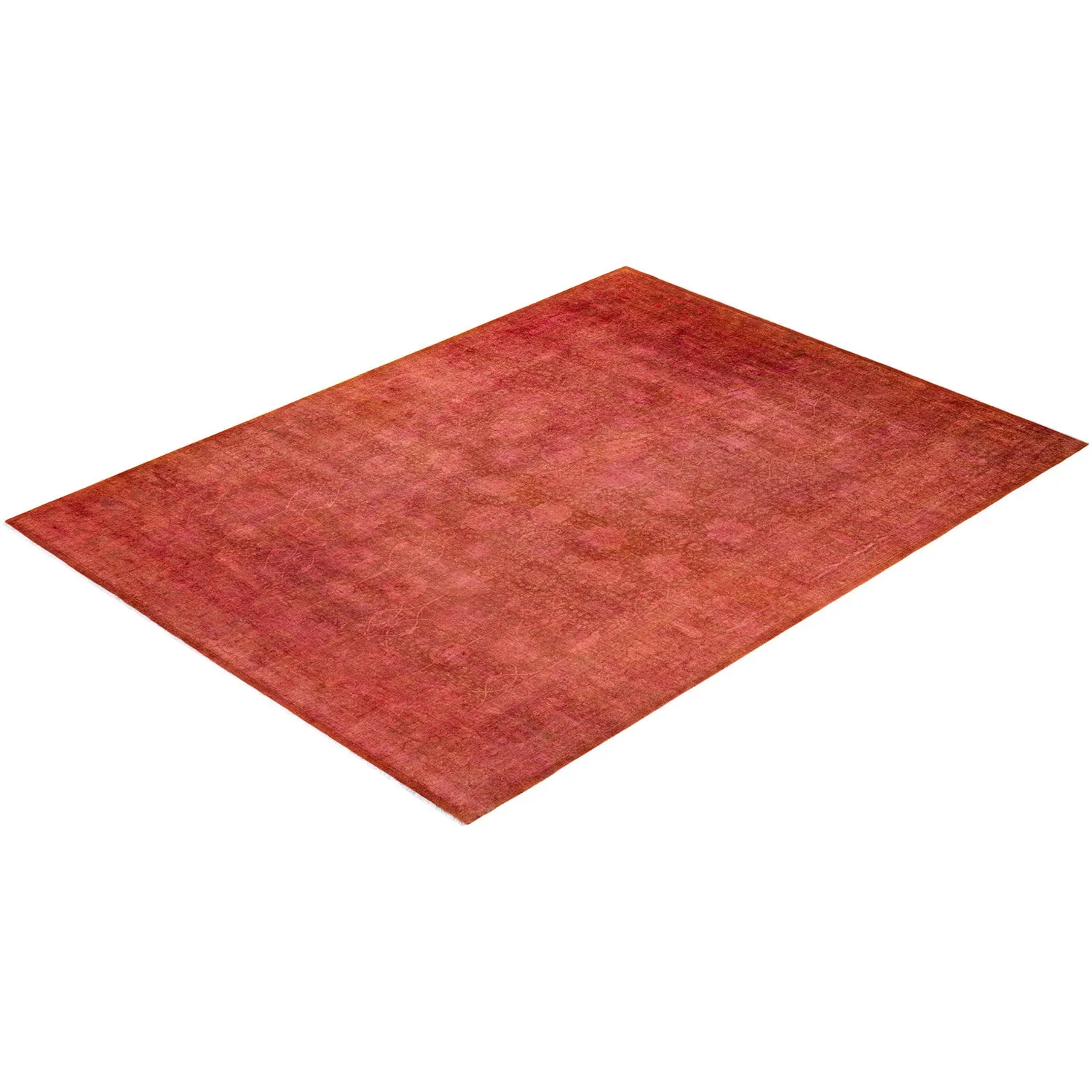 Orange Samsara Wool Rug - 9'1" x 12'1"